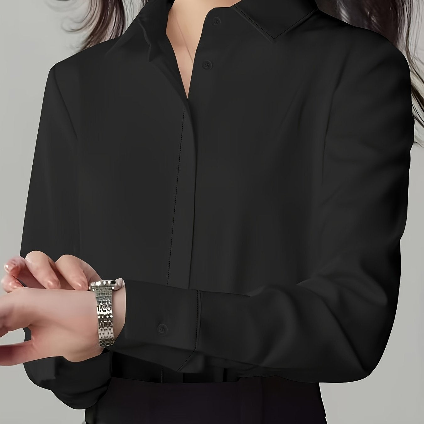 French High-End Women Shirt
