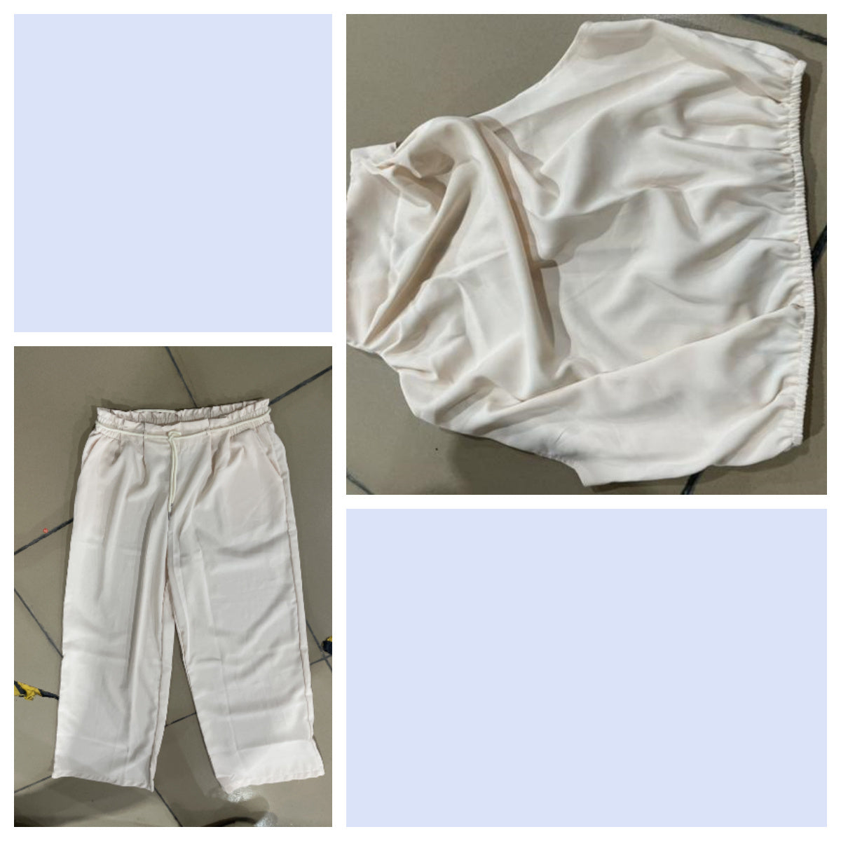 Sleeveless Two-Piece Set