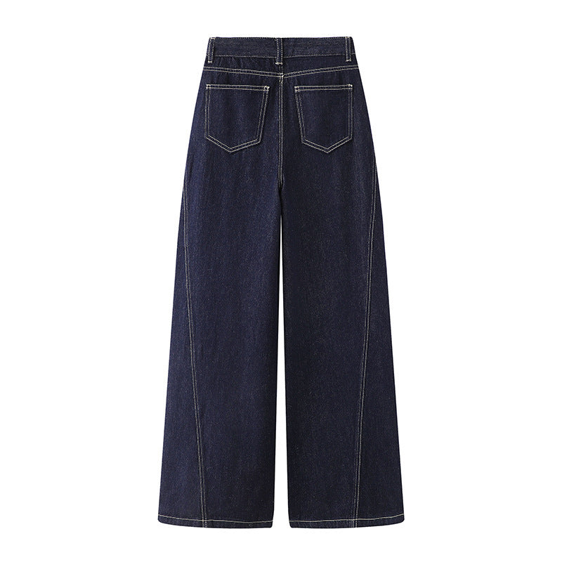 Straight Leg High Waist Jeans