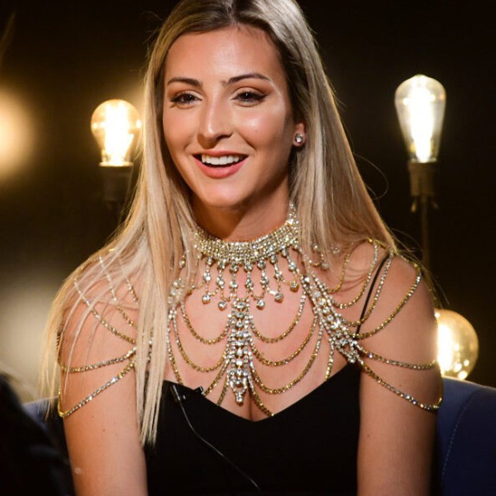 Rhinestone Multi-layer Shoulder Chain