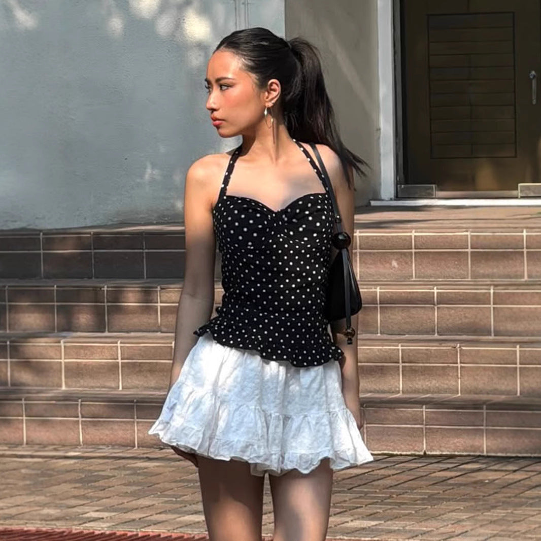 Trendy Halter Tube Camisole Top