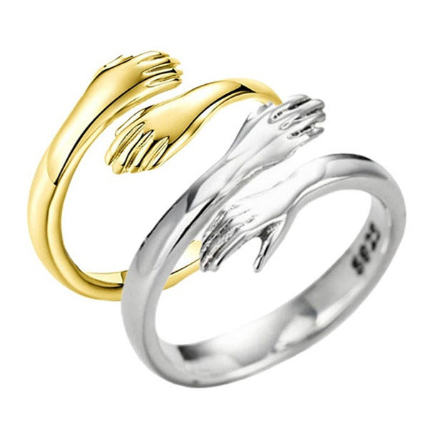 Women Adjustable Hug Ring Jewelry