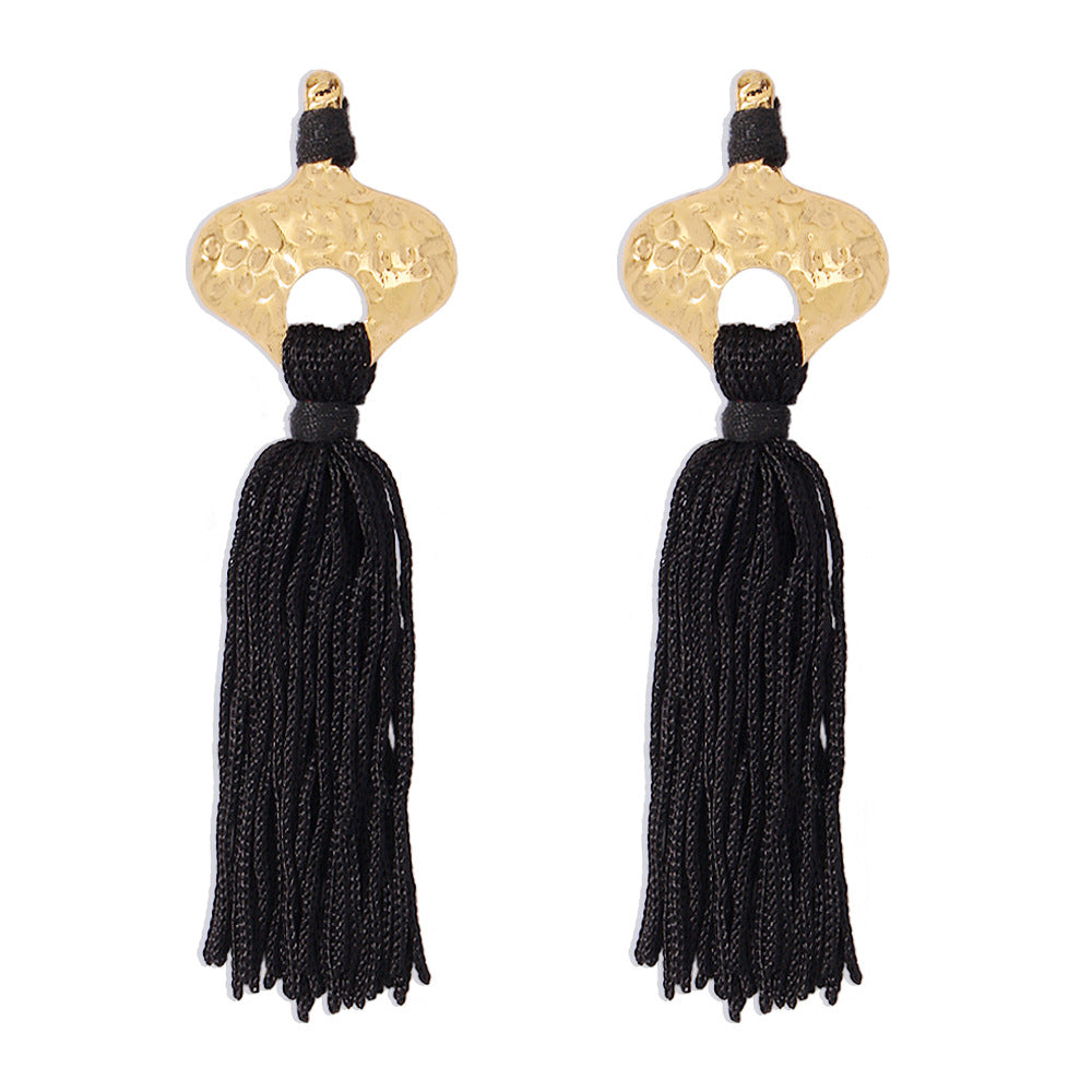 Women Retro Style Tassel Earrings