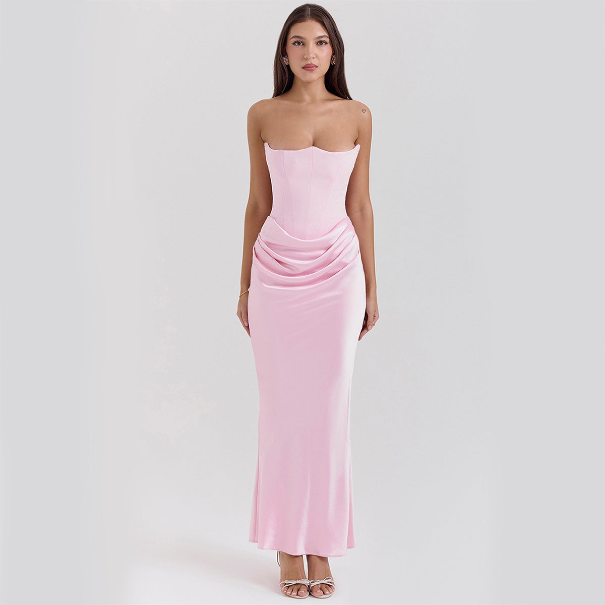 Slim Tube Top Dress