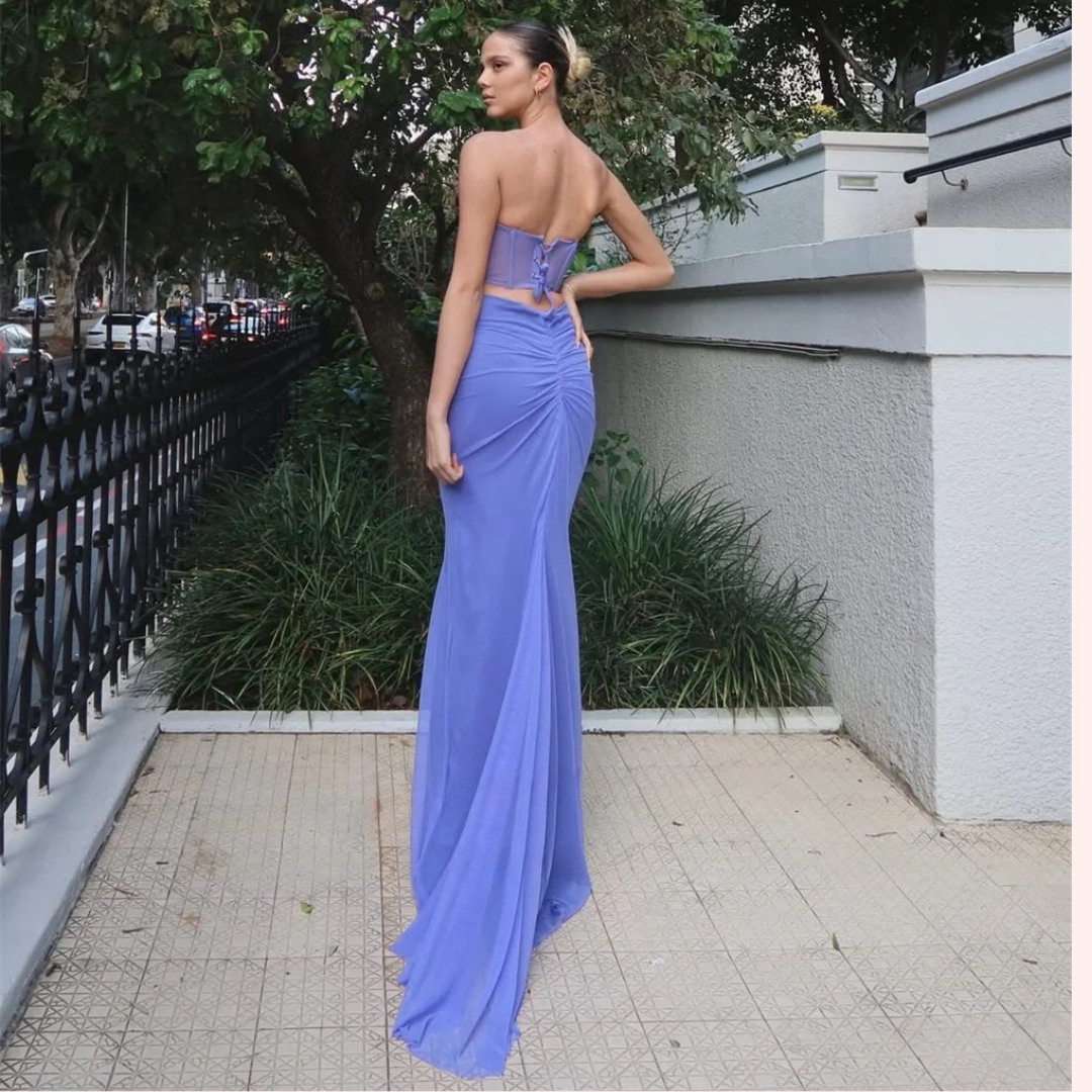Strapless Mermaid Gown