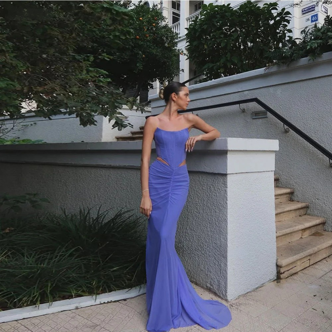 Strapless Mermaid Gown