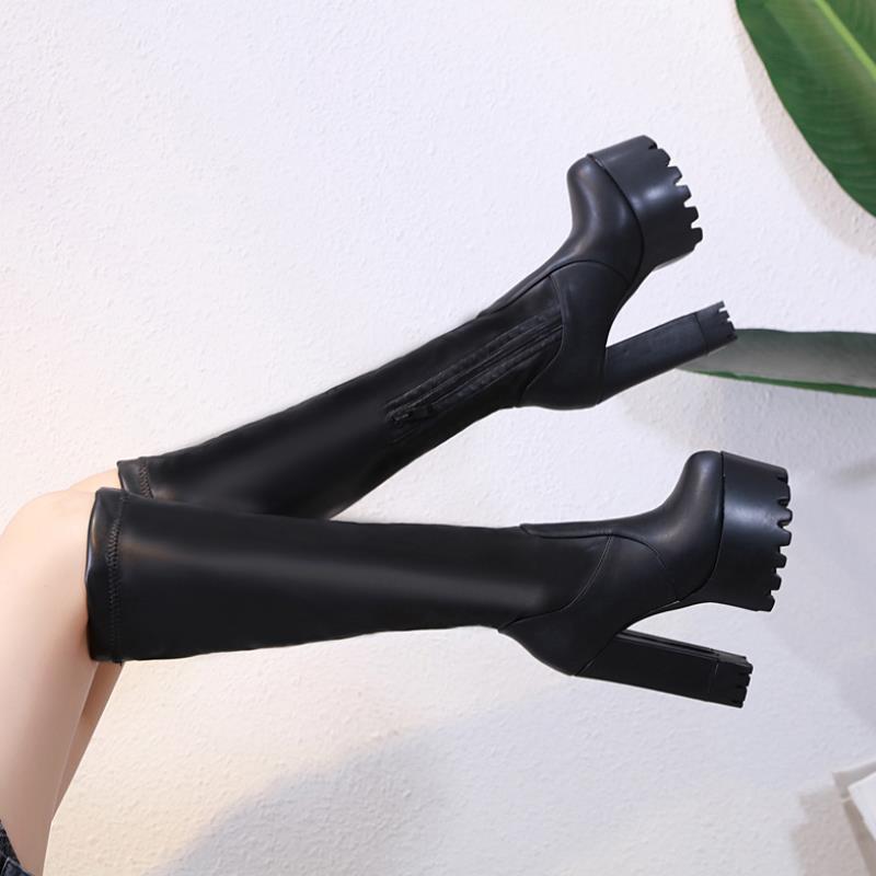 Knee-high boots for women thigh-high boots