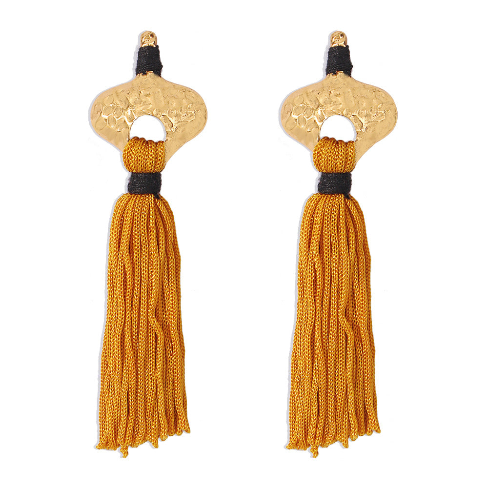 Women Retro Style Tassel Earrings