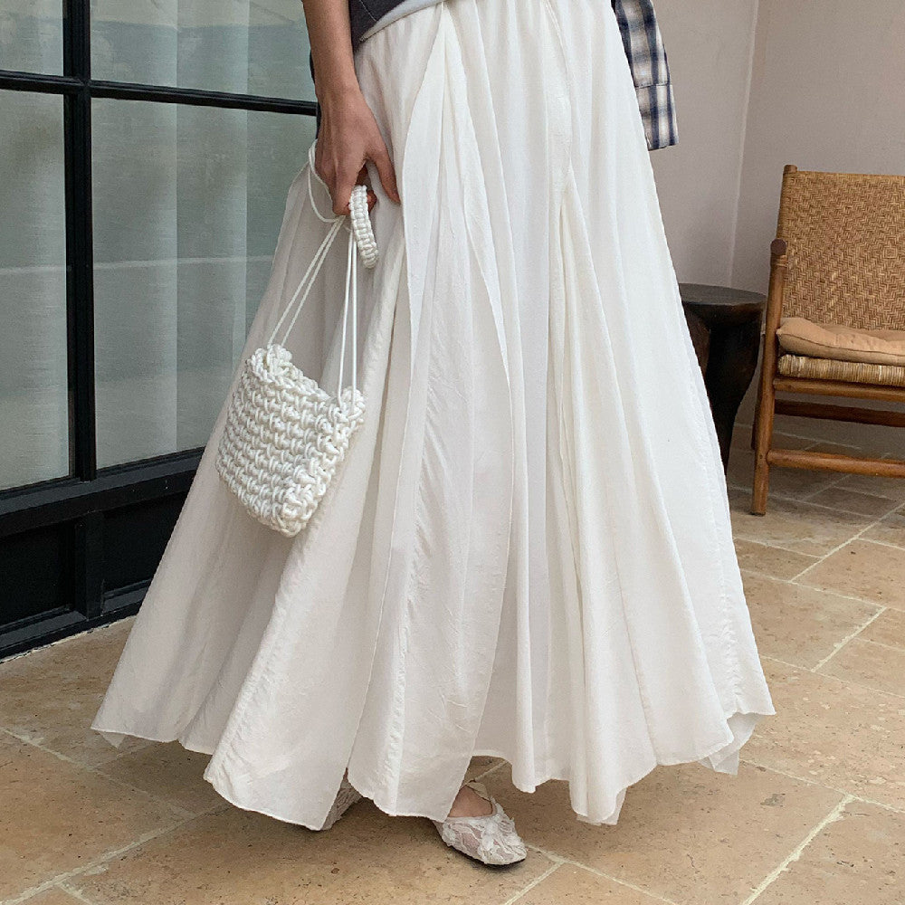 Patchwork Maxi Skirt Women