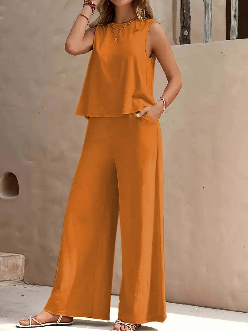 Casual Loose Pants Set
