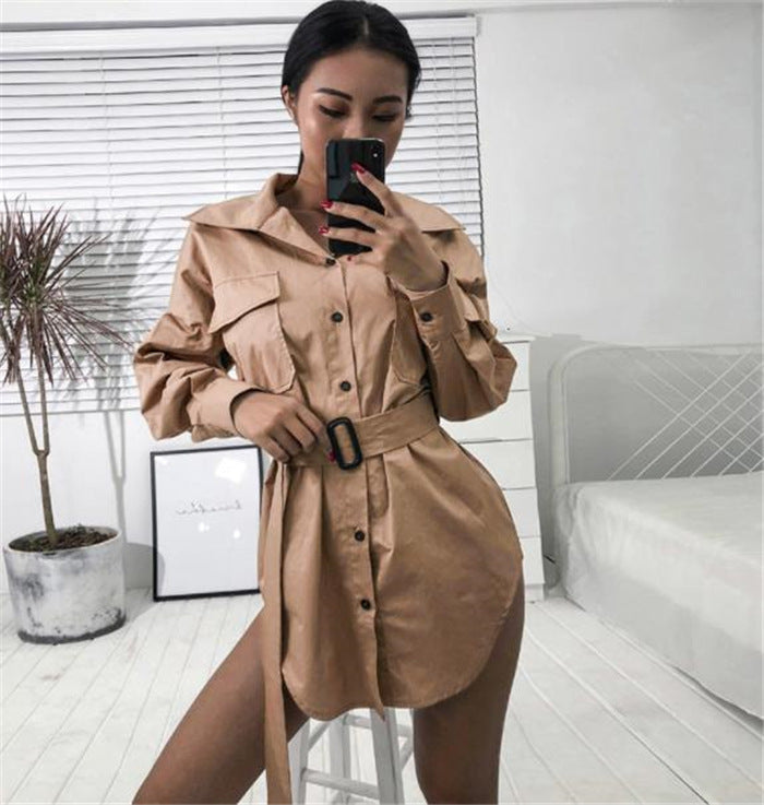 Women's New Shirt Dress