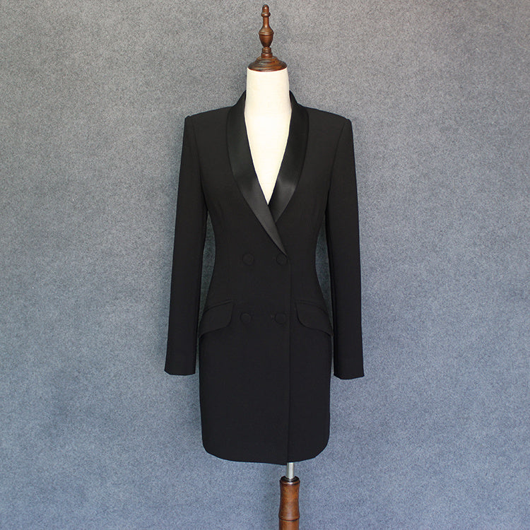 Women's Fashion Coat Skirt Set