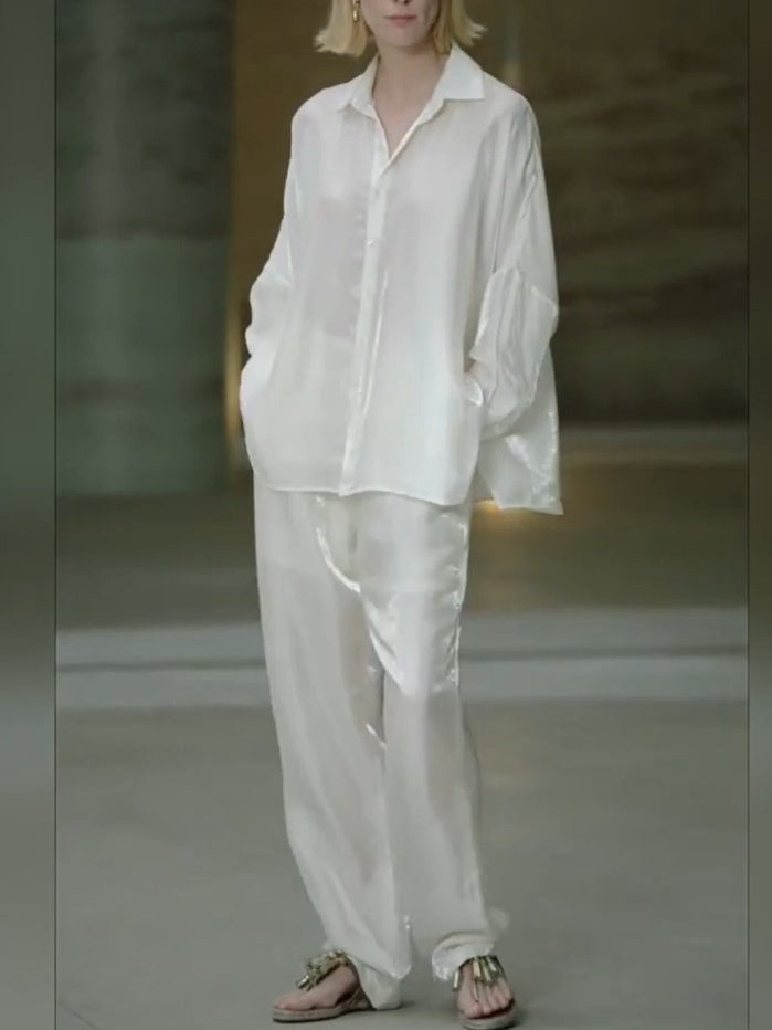 Ice Silk Two-Piece Set