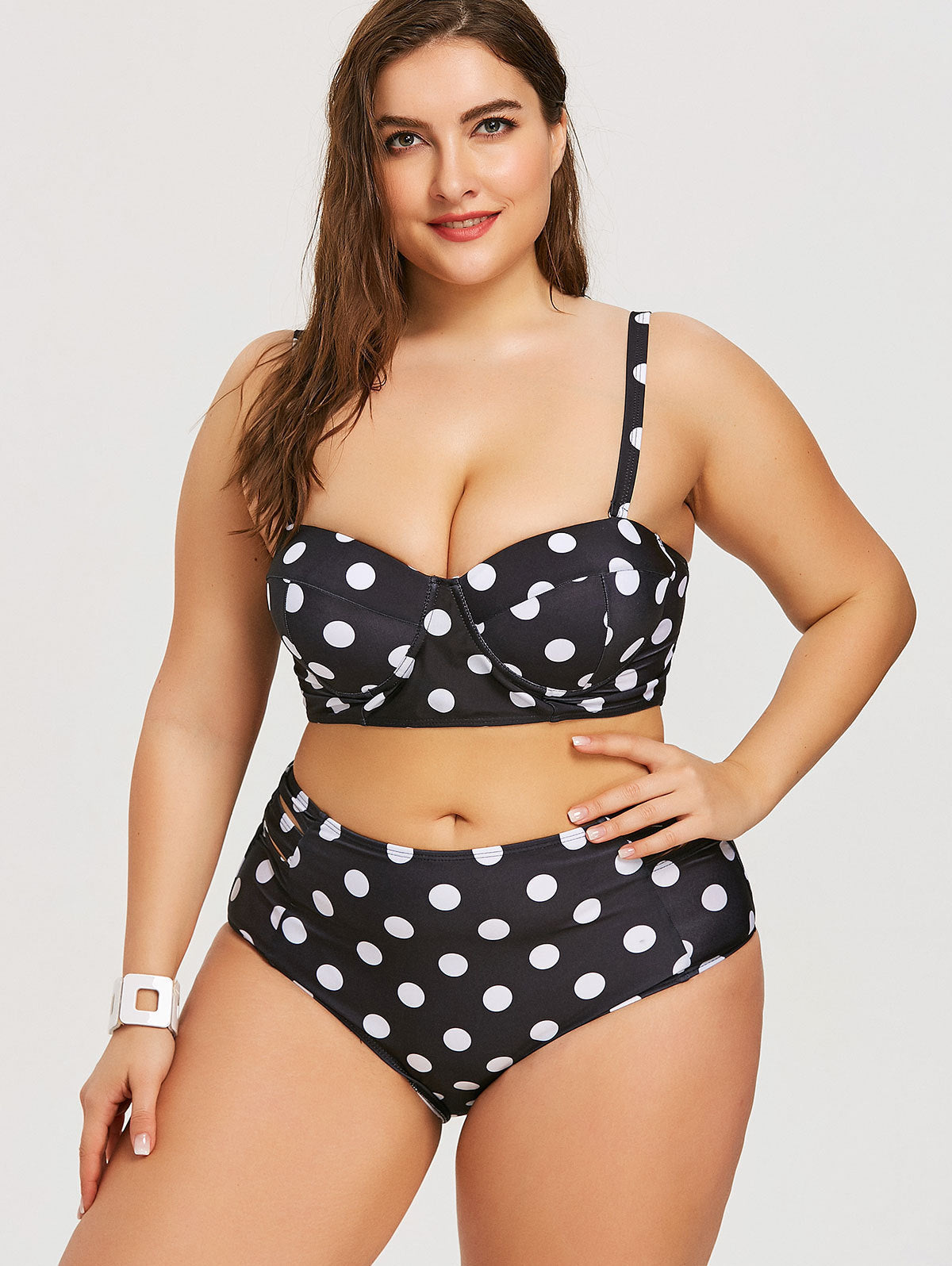 Underwire Plus-Size Women's Bikini