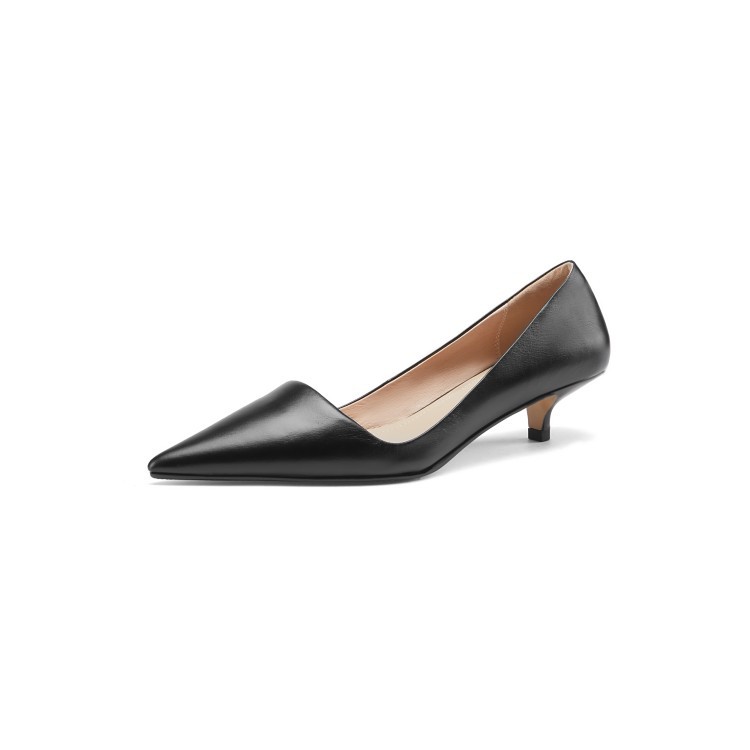Fairy Mid-Heel Pointed Toe Pumps