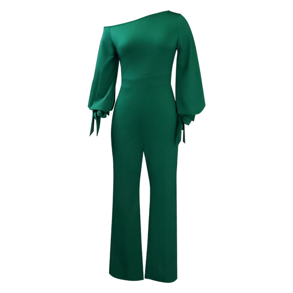 High Waist Casual Women's Jumpsuit