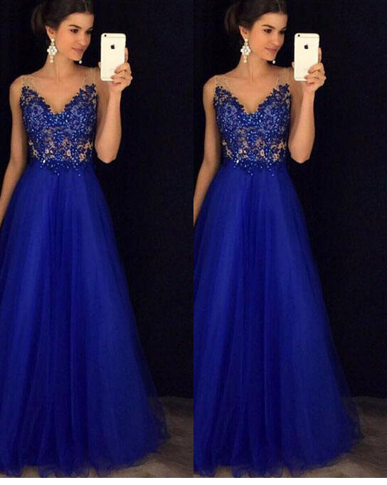 Chiffon Beaded Formal Dress