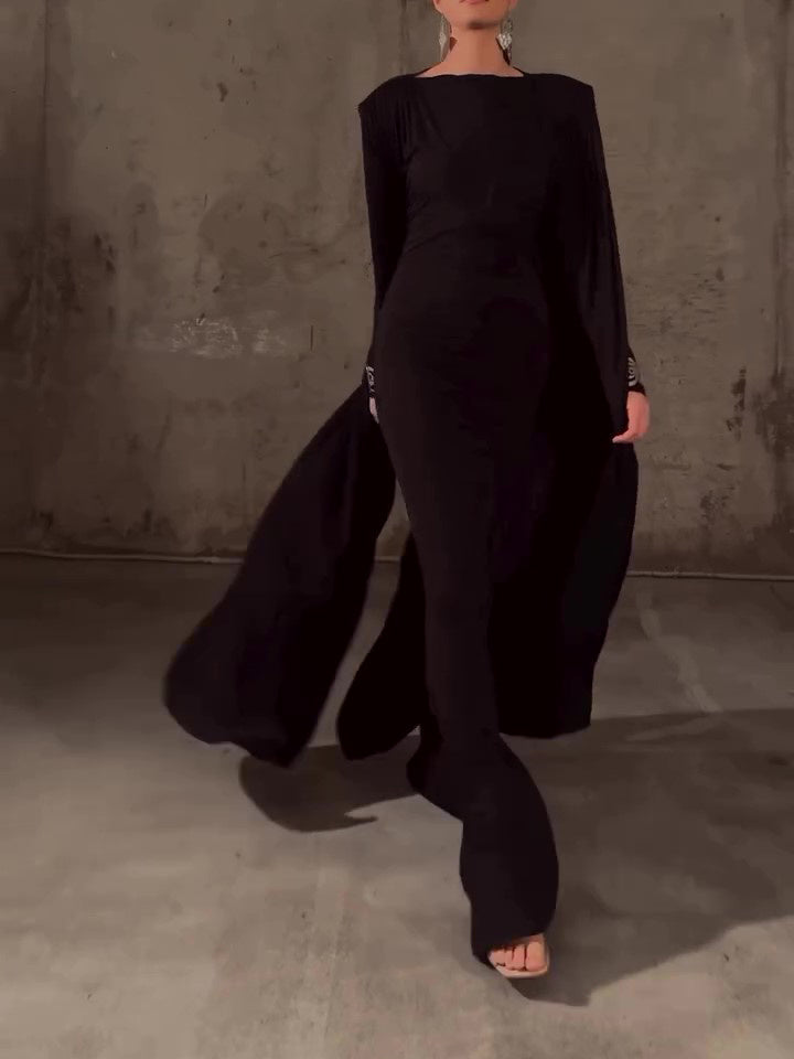 Solid Color Maxi Dress