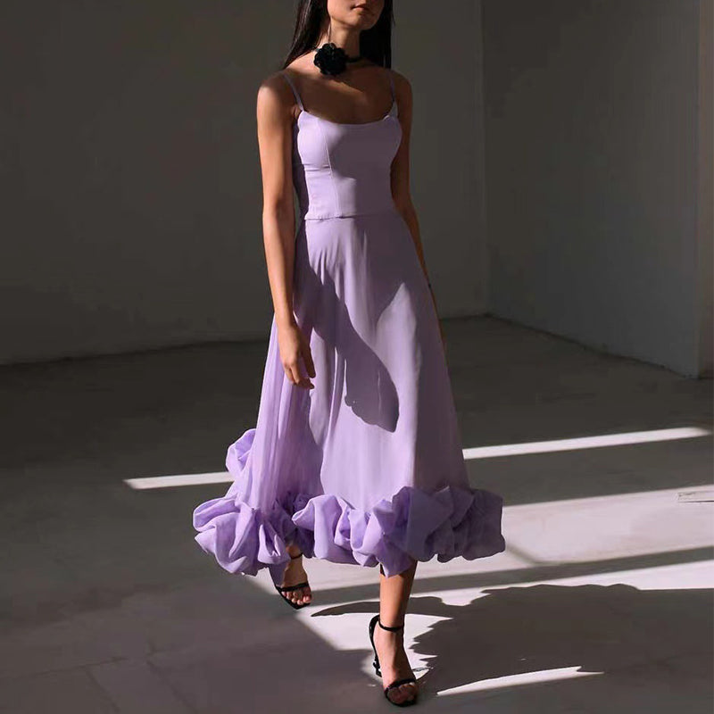 Flower A- Line Dress