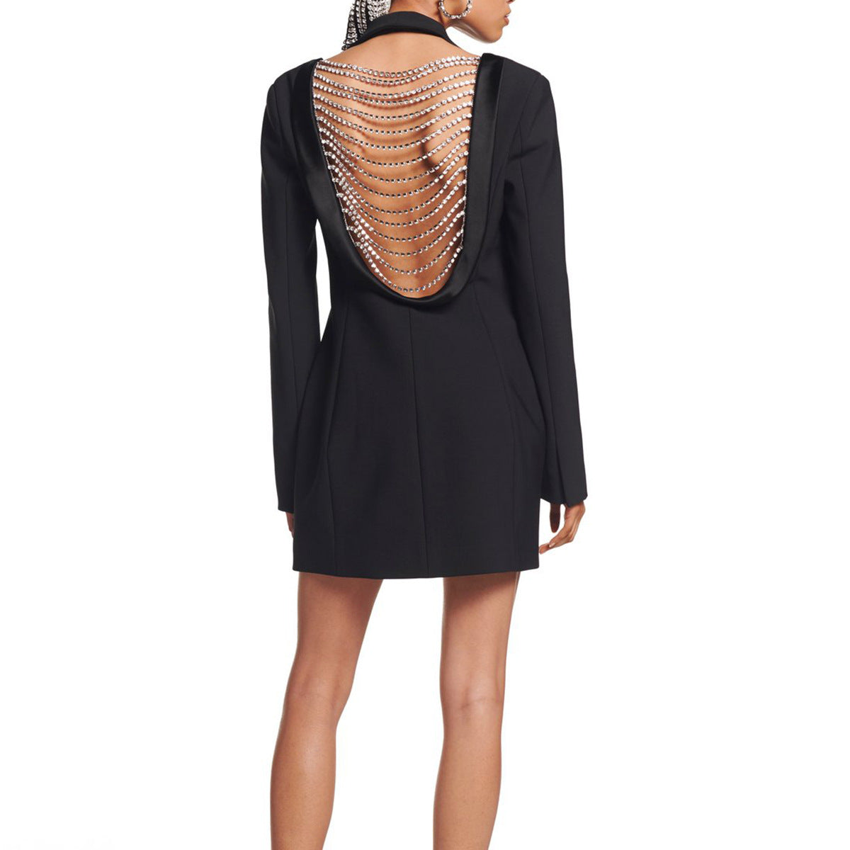 Diamond Chain Slim Women's Coat