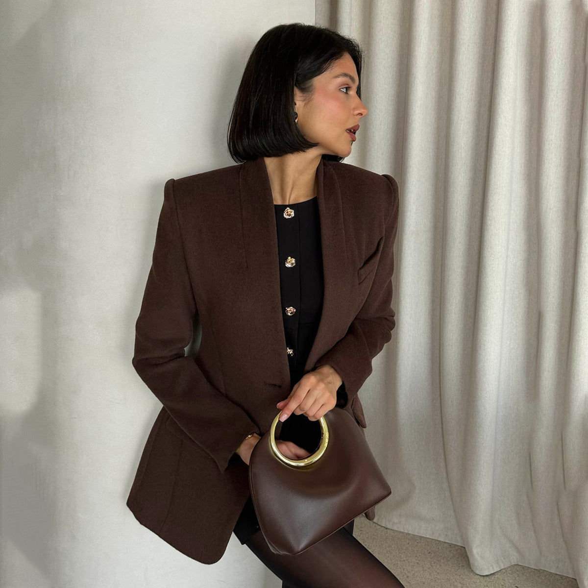 Elegant Slim Fit Business Blazer