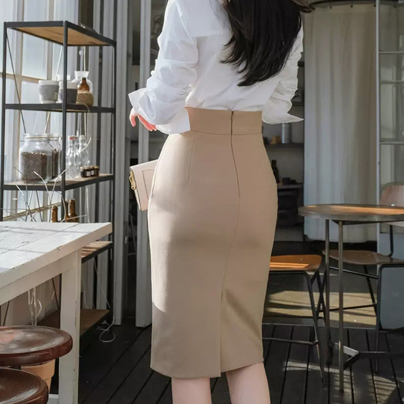 All-Match High Waist Pencil Skirt
