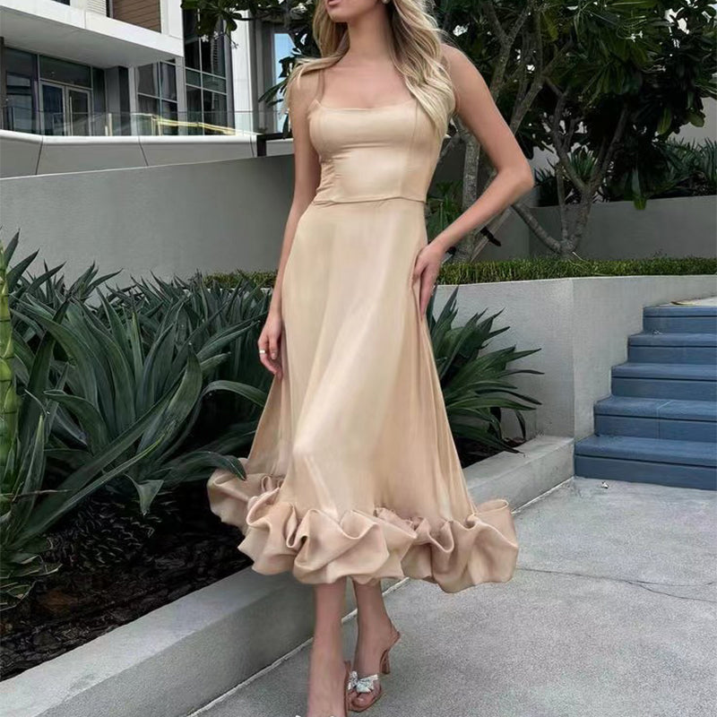Flower A- Line Dress