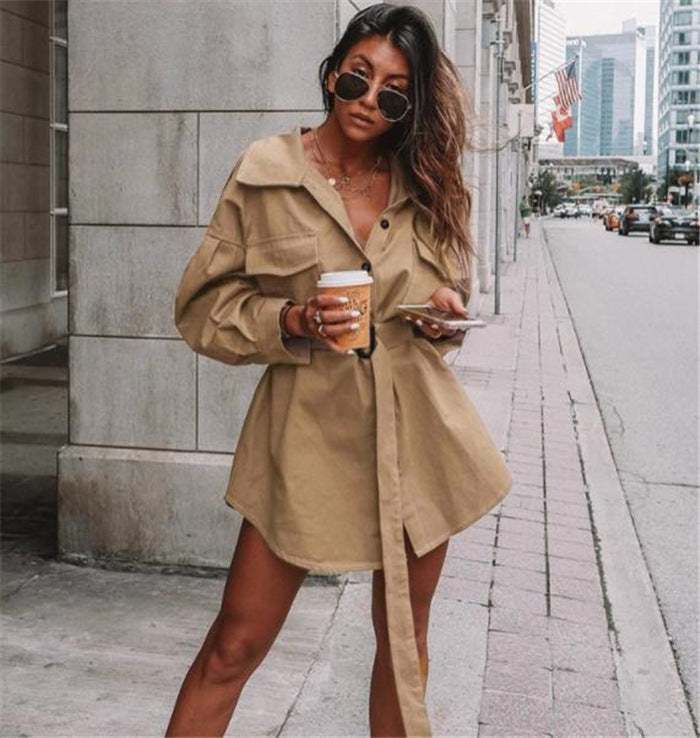 Women's New Shirt Dress