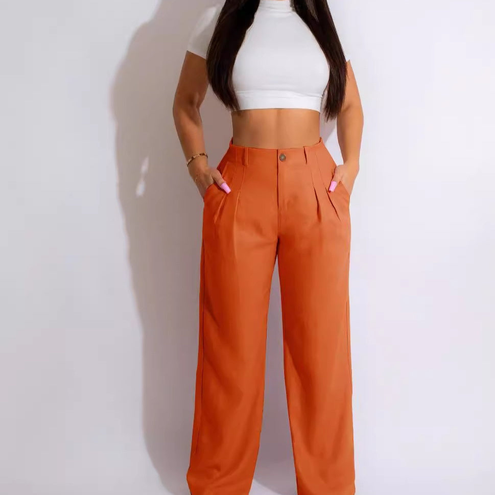 Breathable Cotton Linen Casual Pants