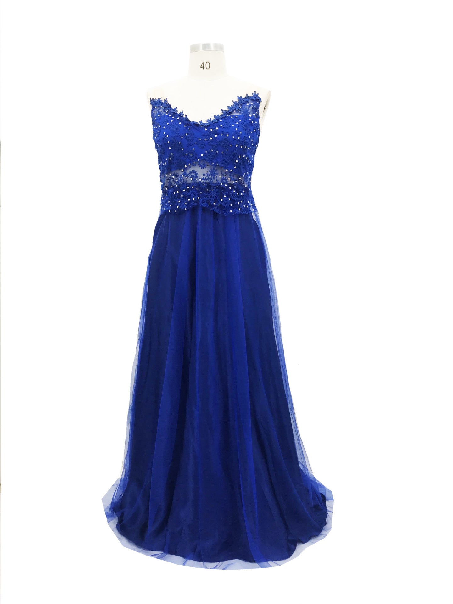 Chiffon Beaded Formal Dress