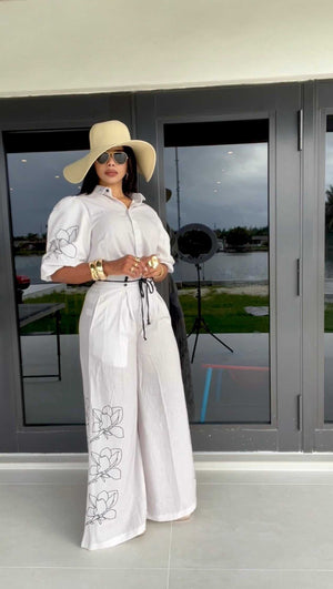 Set color blanco hueso