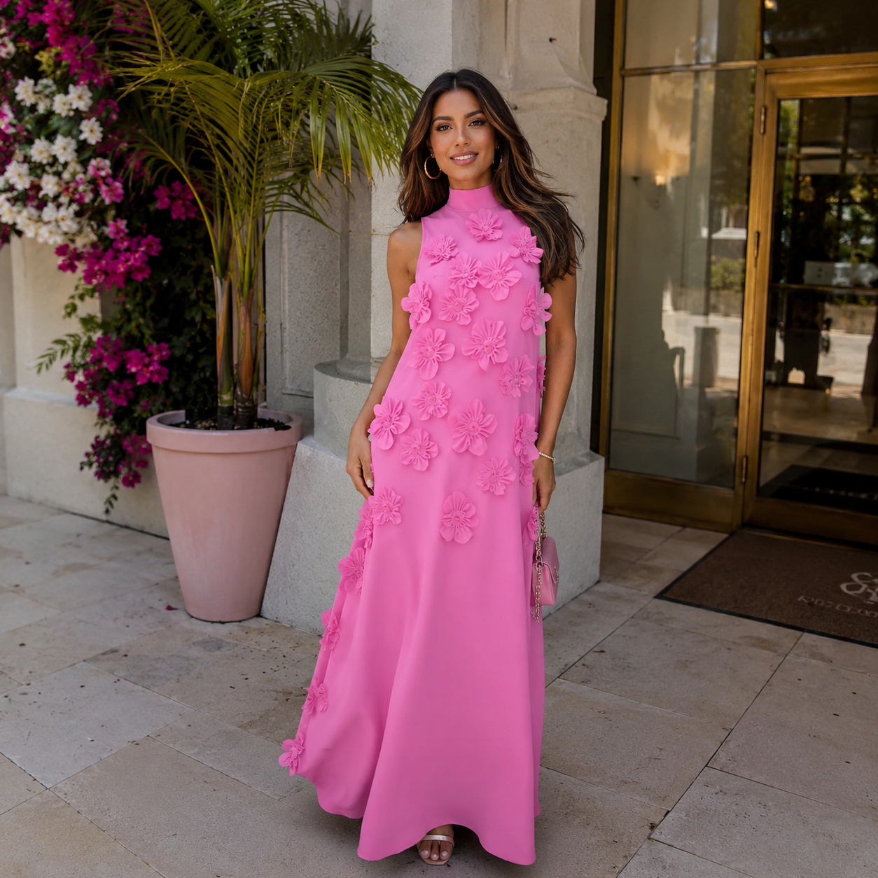 Elegant European American Style Dress
