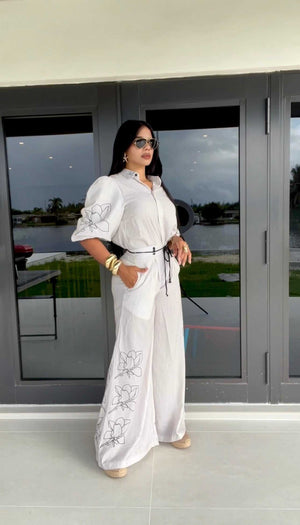 Set color blanco hueso