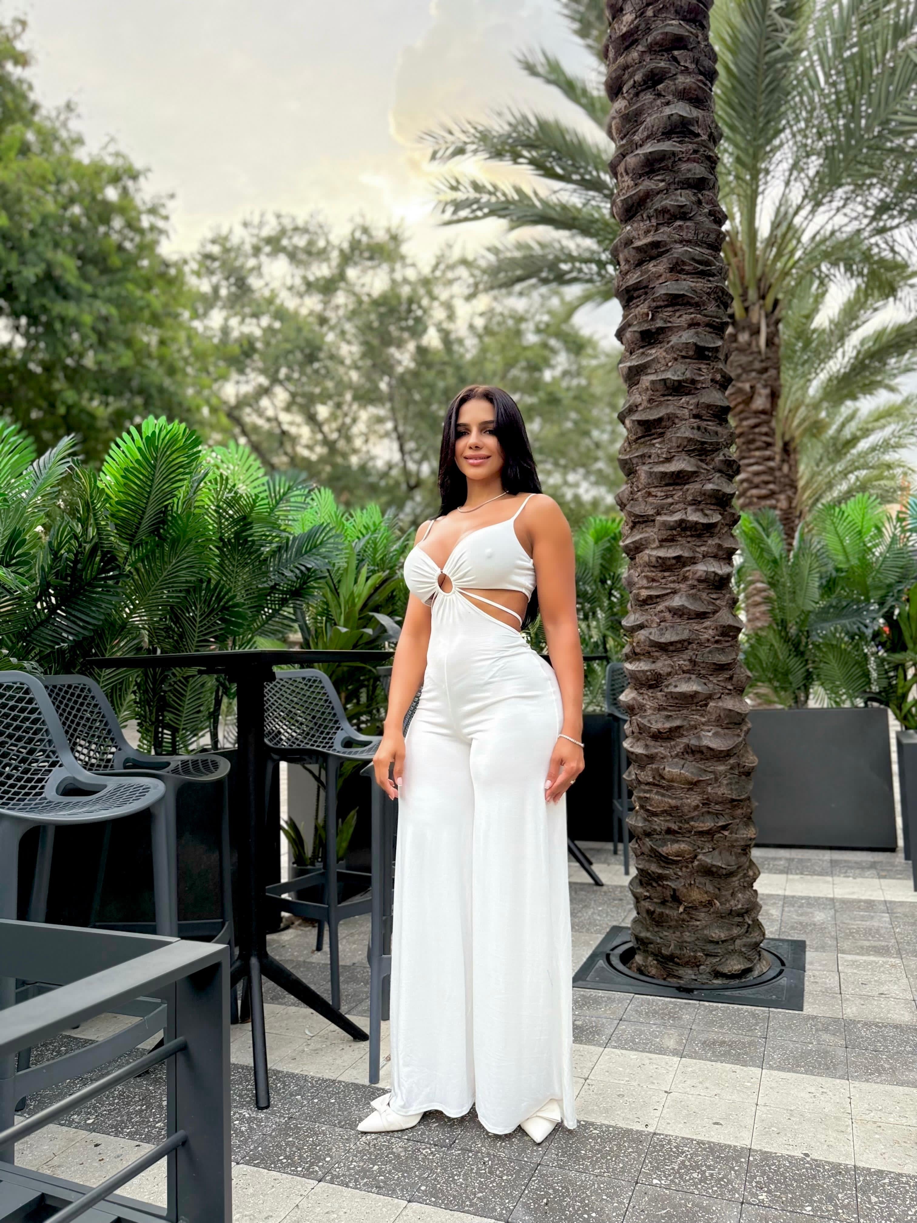 Isla Blanca Cutout Jumpsuit