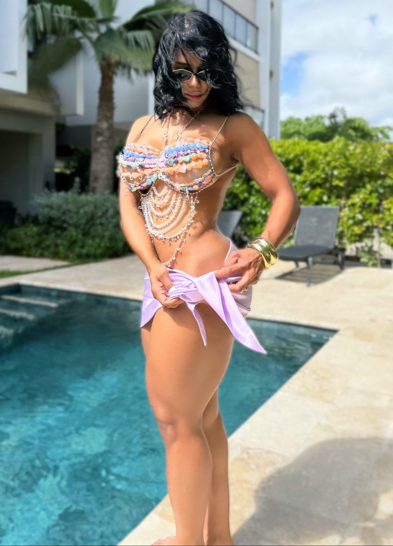 Sexy Multi-Layer Chest Chain