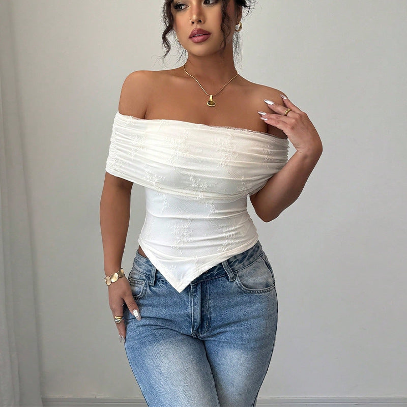 Sexy Strapless Tube Top Woman