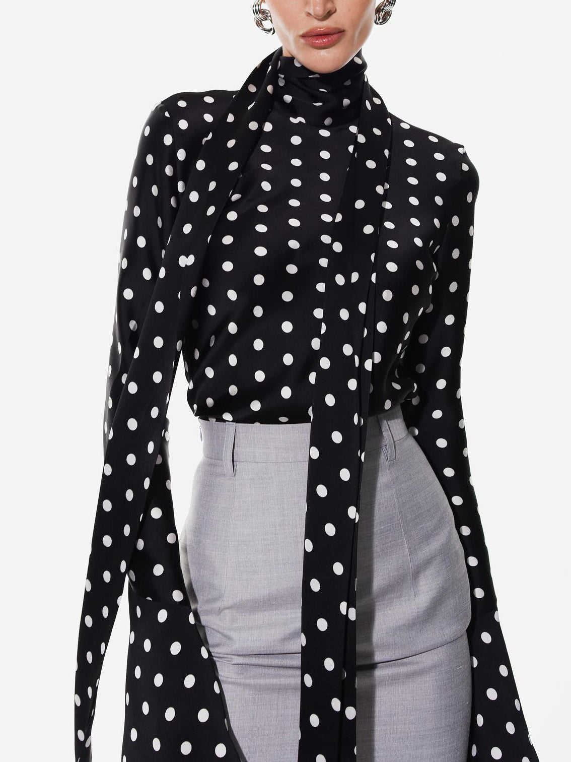 Polka Dot Bell Dress