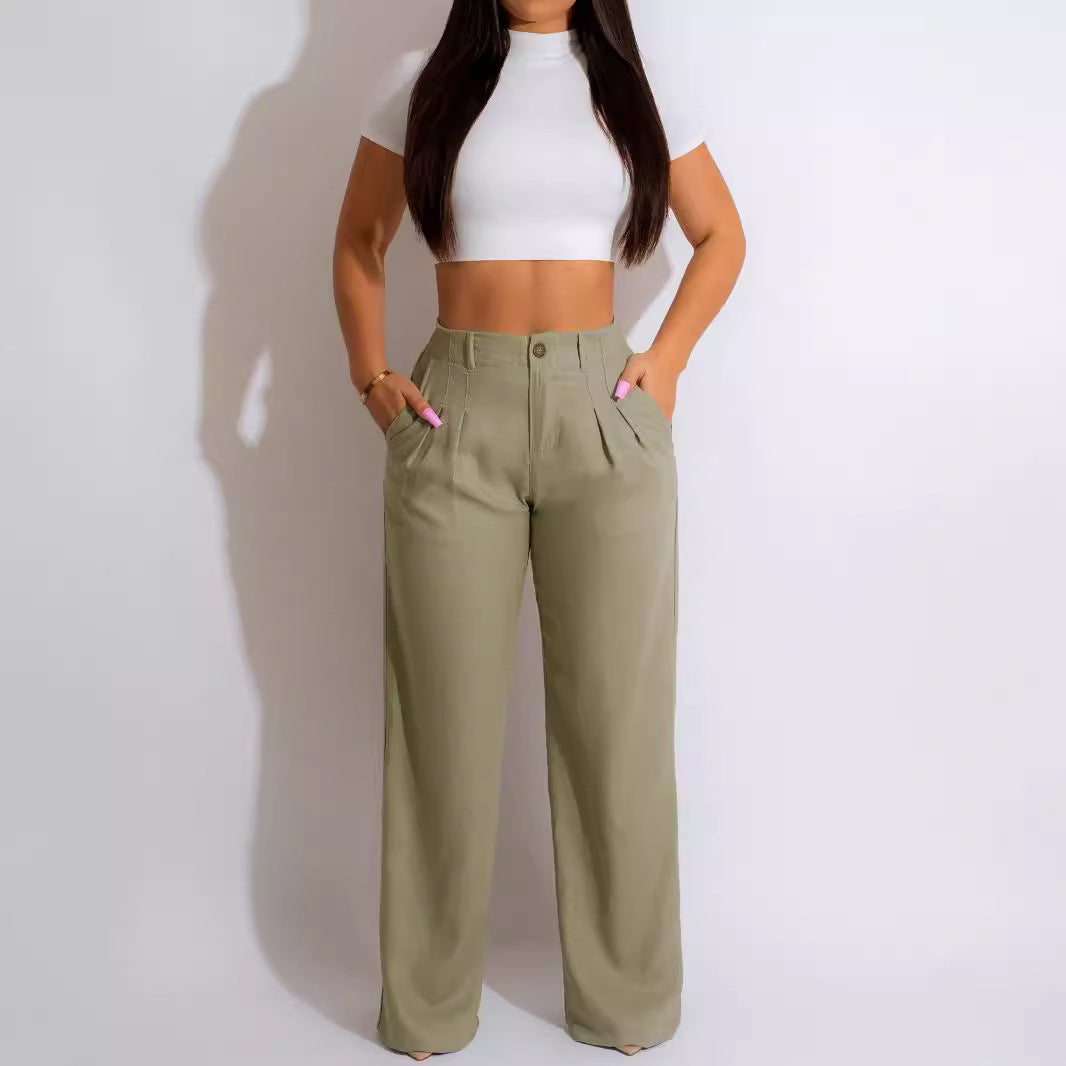 Breathable Cotton Linen Casual Pants