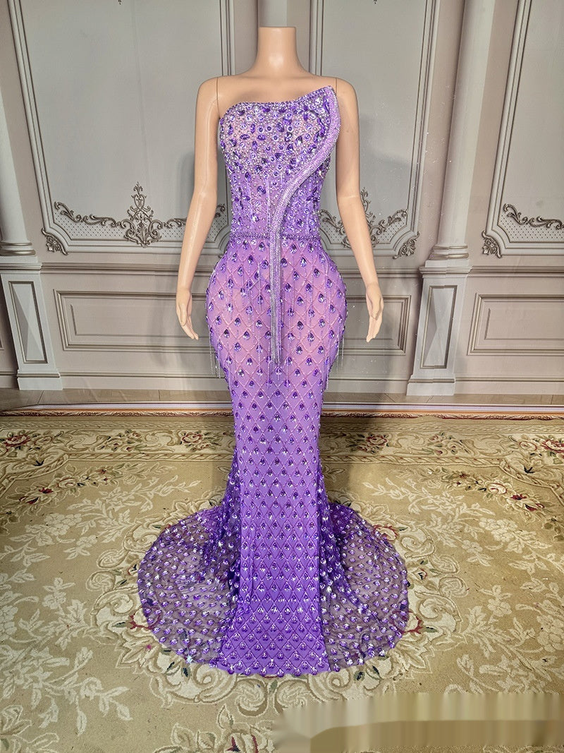 Sexy Elegant Fishtail Gown