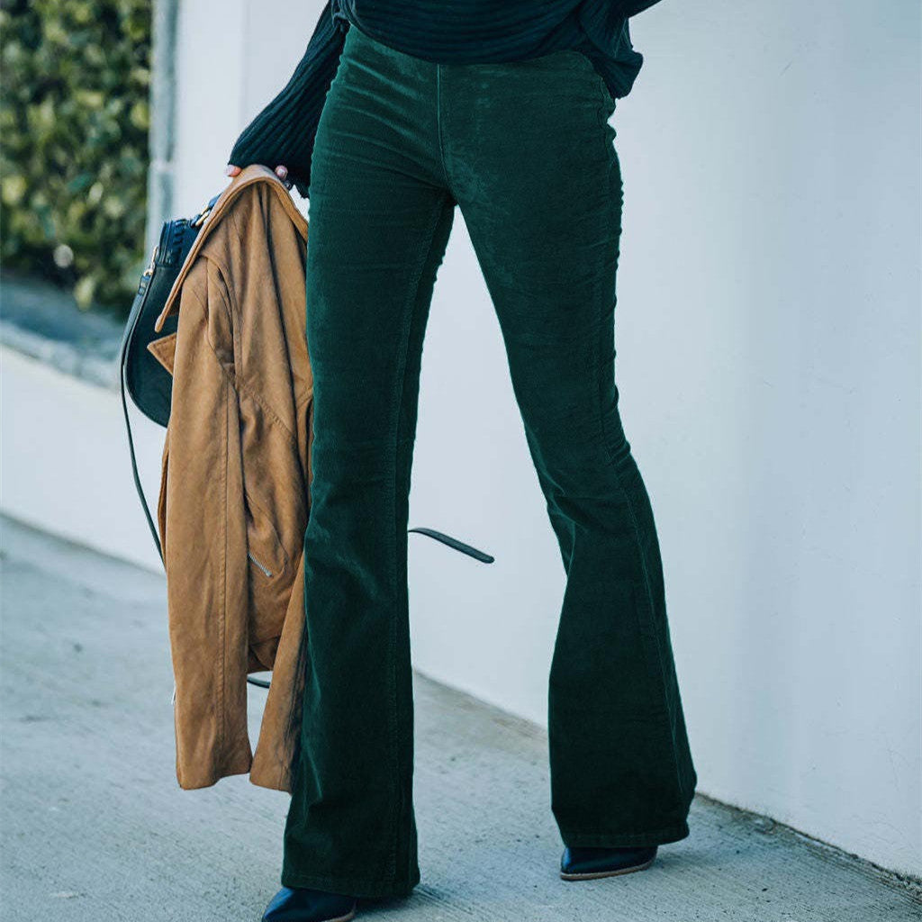 High Waist Flared Pants