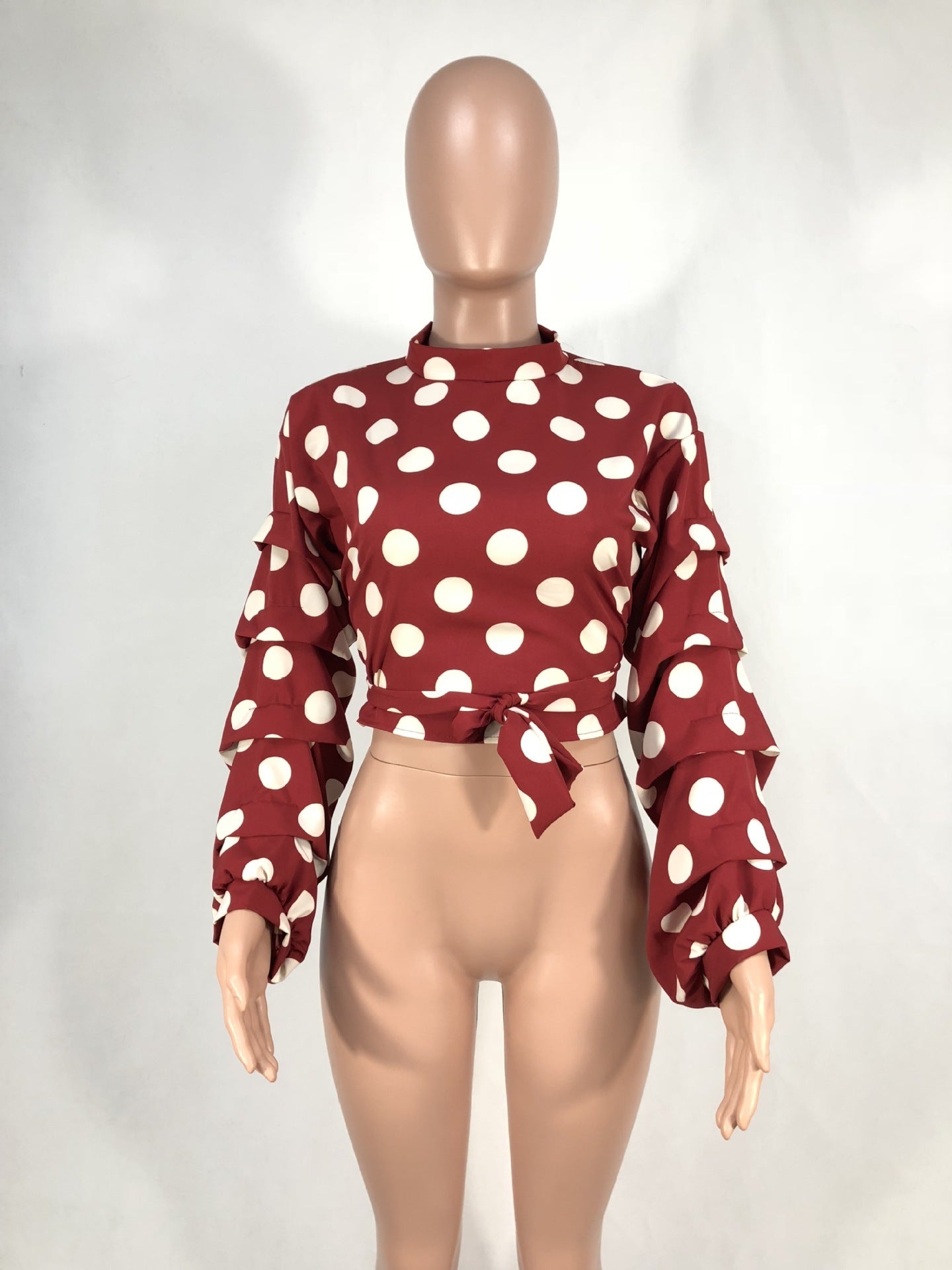 Trendy Women's Polka Dot Top