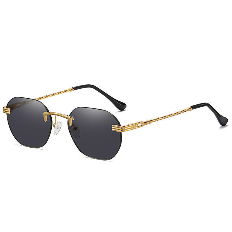 Metal Frameless Sunglasses