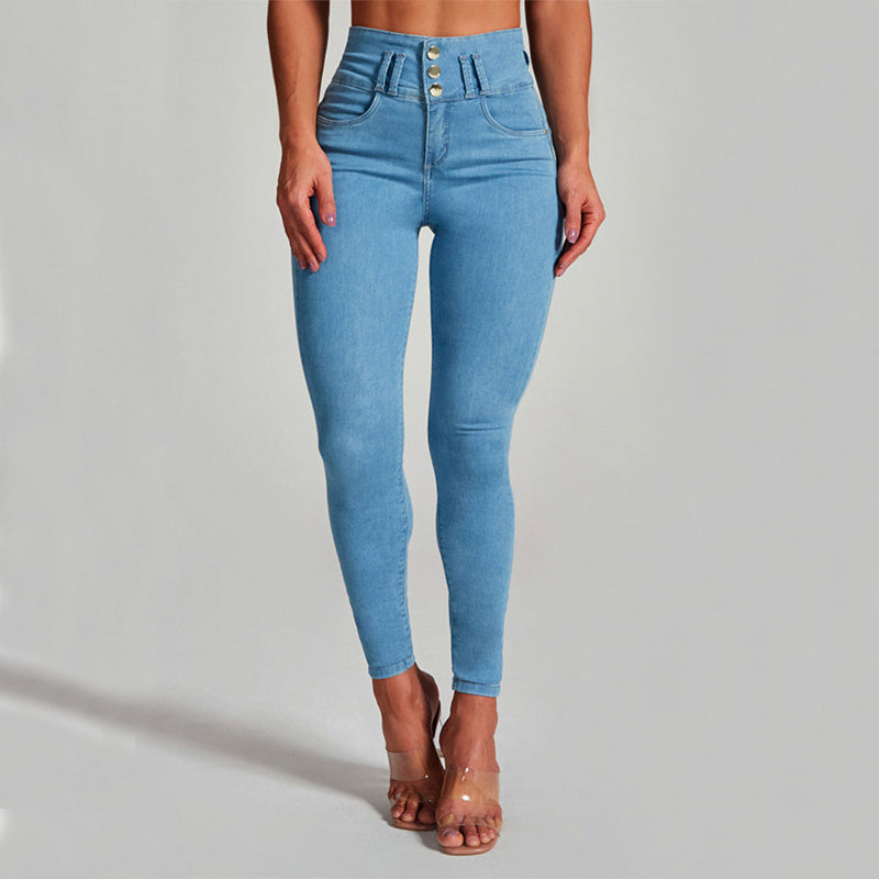 High Waist Skinny Jeans