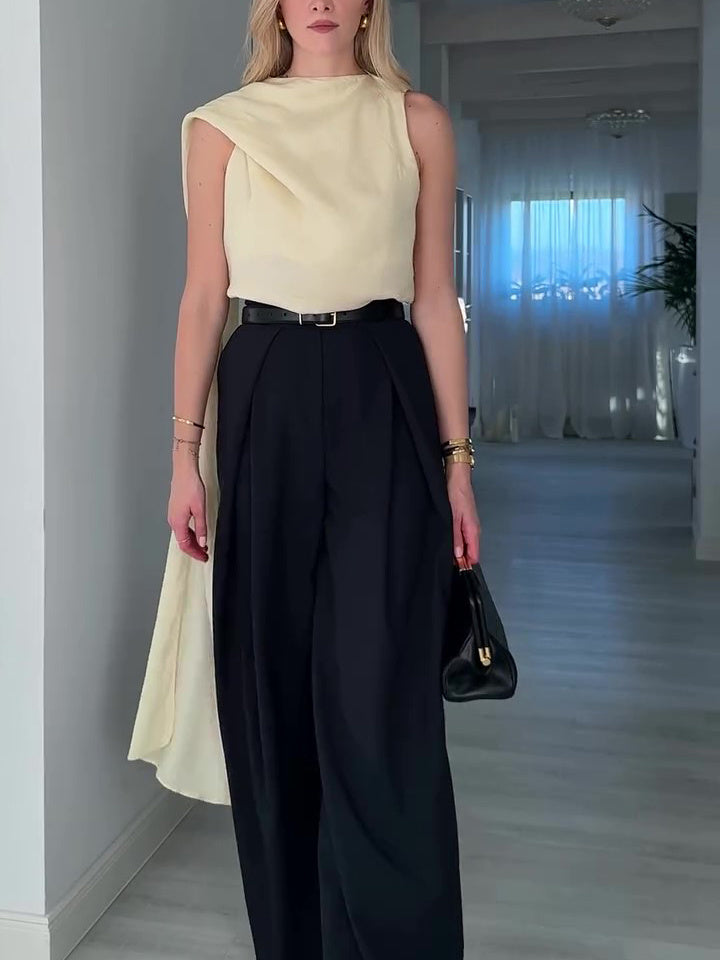 Sleeveless Solid Tank Top