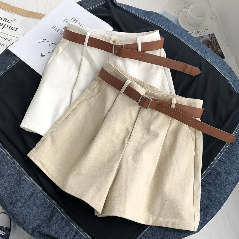 High-Waist Wide-Leg Shorts