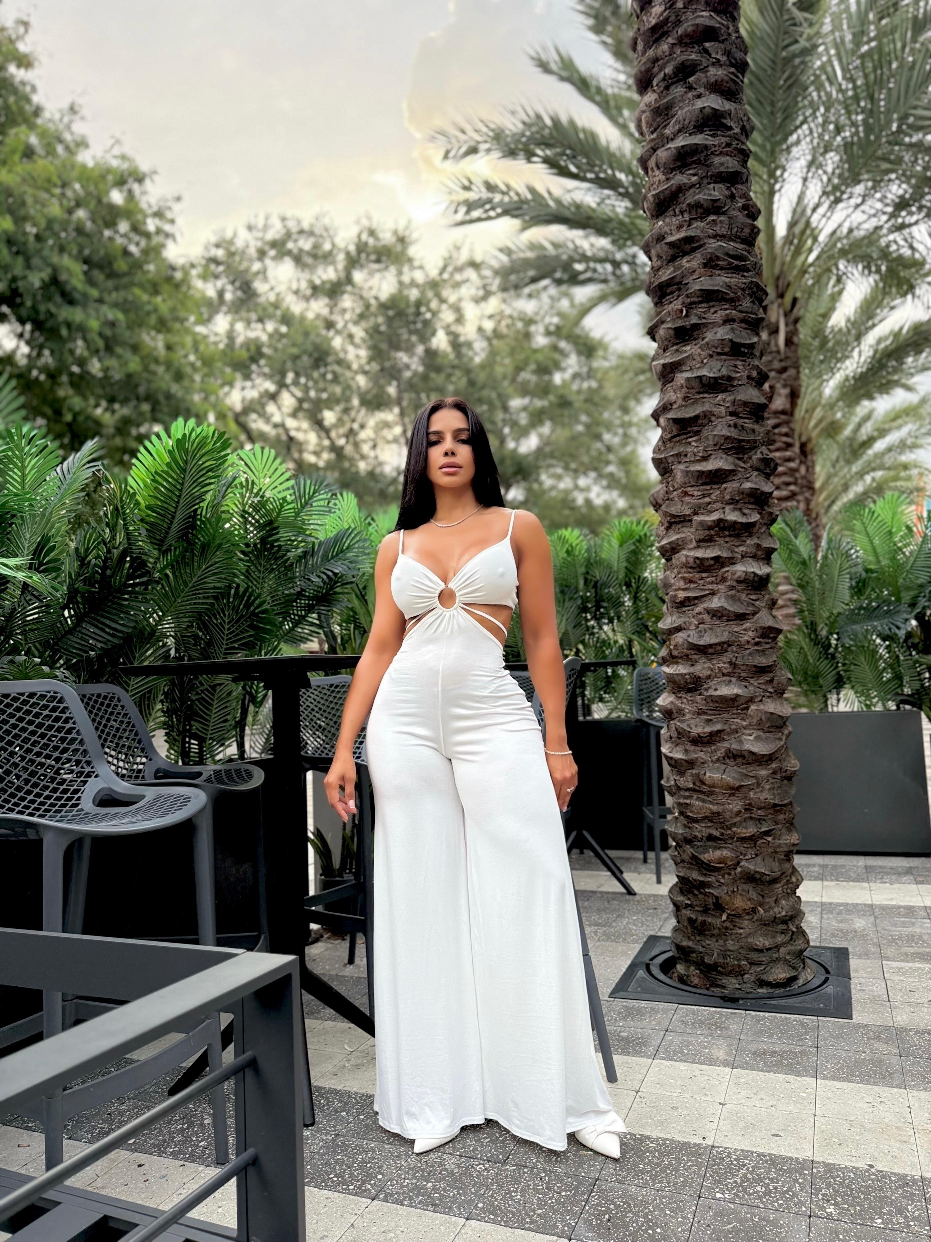 Isla Blanca Cutout Jumpsuit