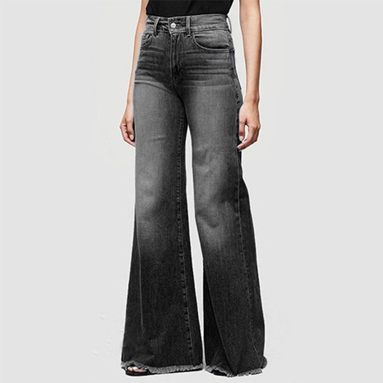 Retro Wide-Leg Jeans