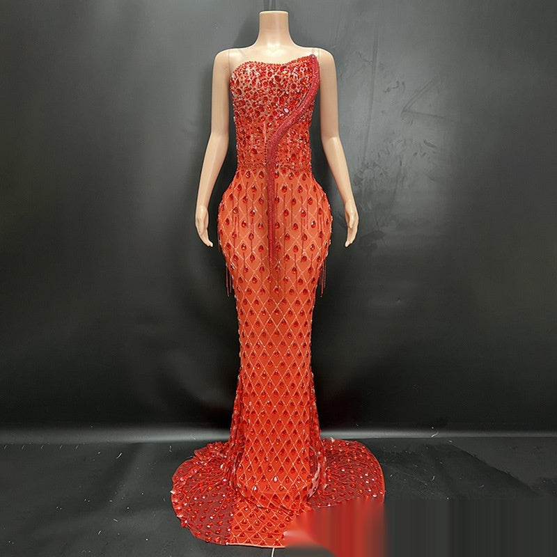 Sexy Elegant Fishtail Gown