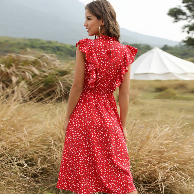 Maxi Chiffon Dress Women