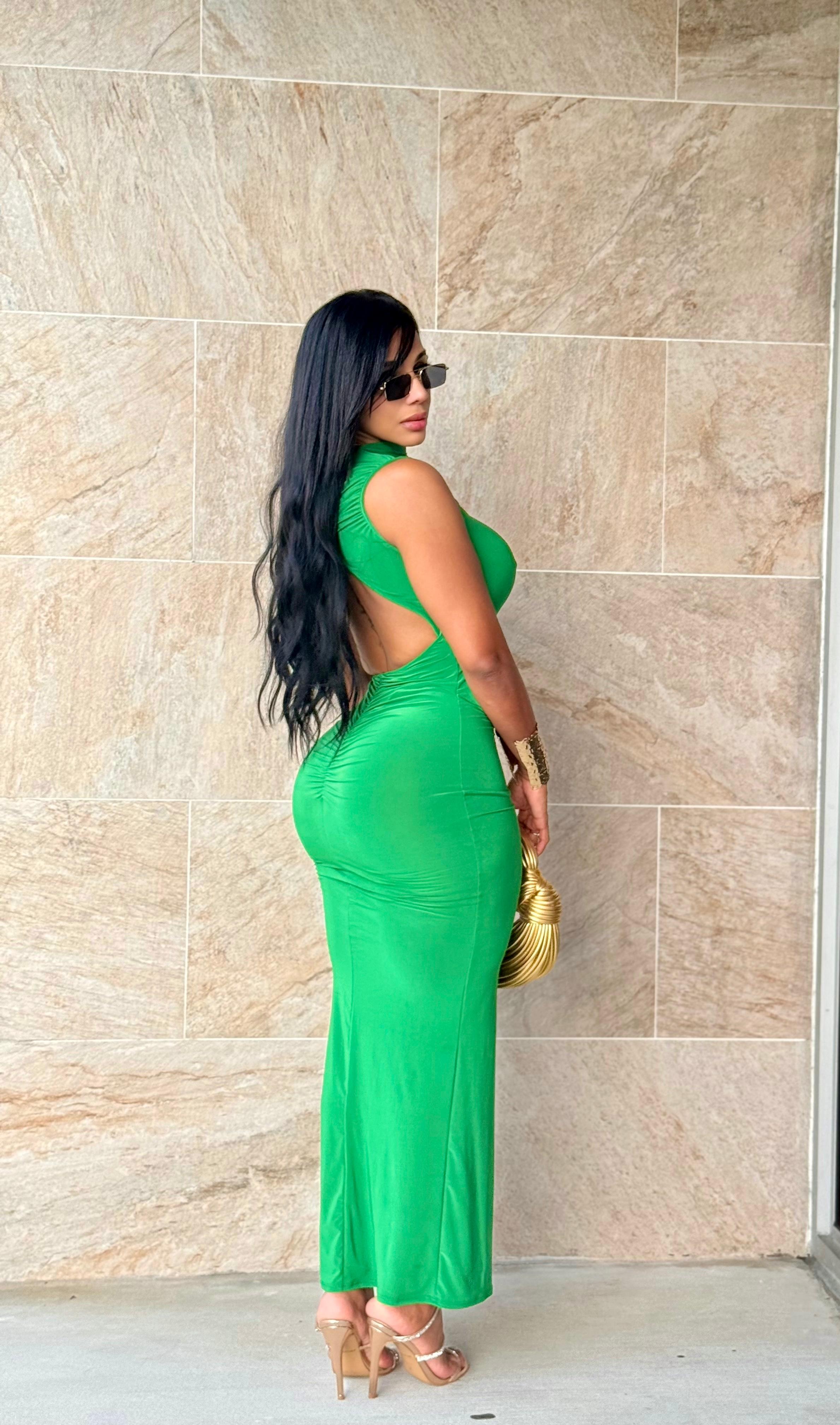 Hermoso vestido verde